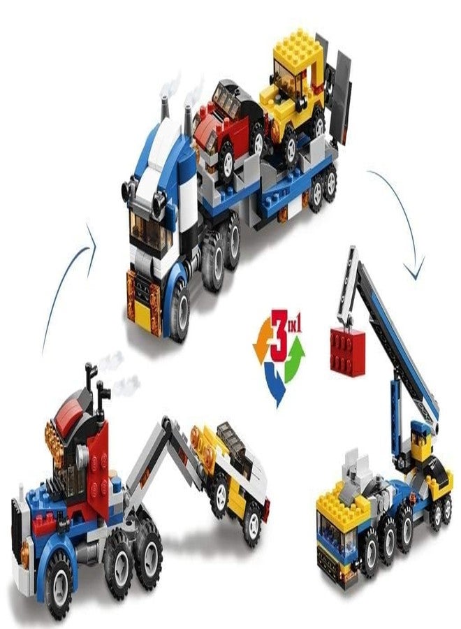 Sky Tech® Architect 3 in 1 Jeep, Car & Truck Vehicle Toys | Transporter Building Brick Block for Kids | Stem Educational Learning Die Toys for Kids | Creative Construction Toy (264 Pcs) - Image 5